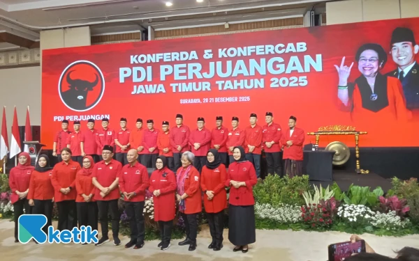 MH Said Abdullah Kembali Pimpin DPD PDI Perjuangan Jatim 2025–2030, Target Tambah 5 Juta Suara
