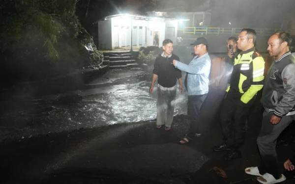 Video Banjir Sempat Viral, Pemkab Tegal Tegaskan Wisata Guci Tetap Aman