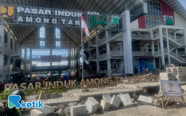 Manjakan Pejalan Kaki, DPUPR Kota Batu Kebut Pedestrian dan Drainase Jalur Wisata Jelang Nataru