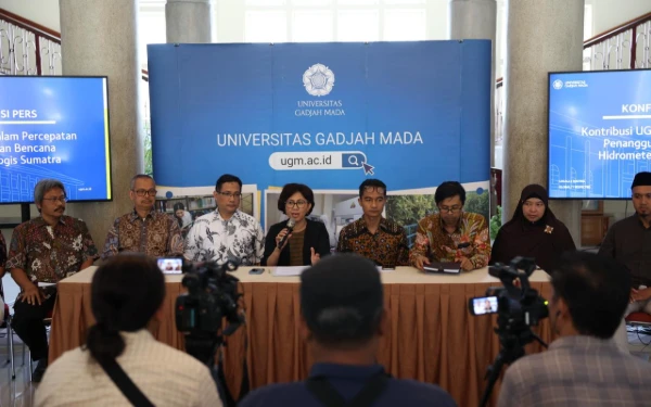 UGM Bentuk 7 Working Group untuk Percepatan Penanggulangan Bencana di Sumatera