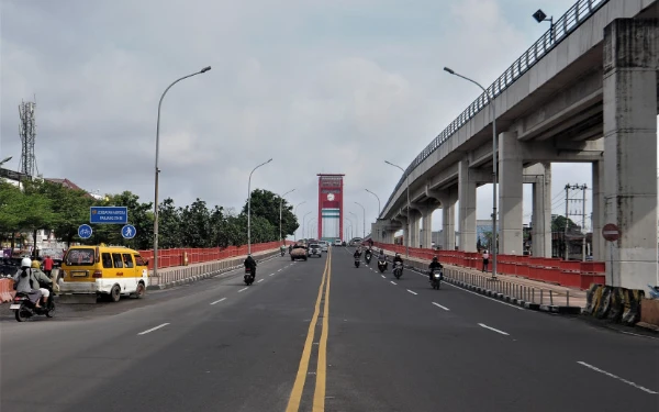 Thumbnail Berita - Perayaan Tahun Baru 2026 di Palembang, Polisi Berlakukan Penutupan Jalan