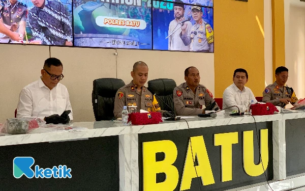 Thumbnail Berita - Kriminalitas di Kota Batu Turun 10,9 Persen, Wakapolres: Laka Bus jadi Kasus yang Paling Menantang