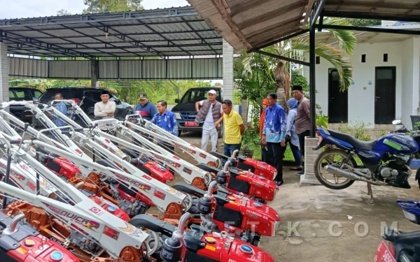 Pastikan Penyaluran Alsintan Tepat Sasaran, Komisi II DPRD Sampang Sidak Disperta KP