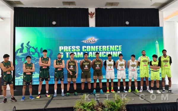 Pacific Caesar Surabaya Perkenalkan Pemain, Pasang Target Lolos Playoff IBL 2026