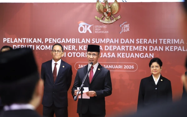 Thumbnail Berita - Lantik Pejabat Baru, OJK Perkuat Pengawasan dan Percepat Transformasi Organisasi