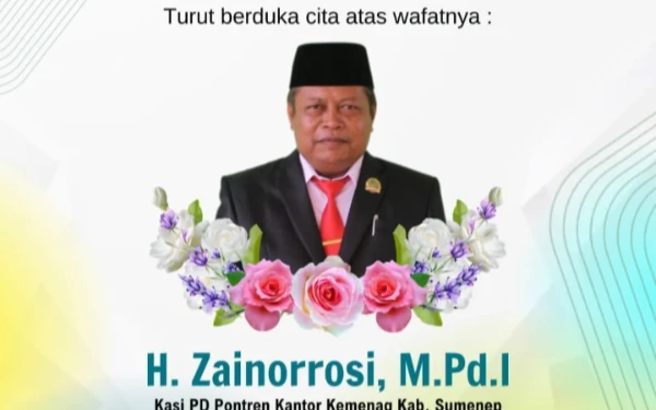 Kemenag Sumenep Berduka, Kasi PD Pontren H. Zainurrozi Wafat di Momen Hari Amal Bakti