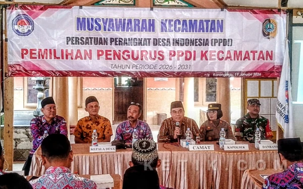 Thumbnail Berita - PPDI Tulungagung Gelar Muscam Karangrejo, Perkuat Sinergi Perangkat Desa Periode 2026–2031