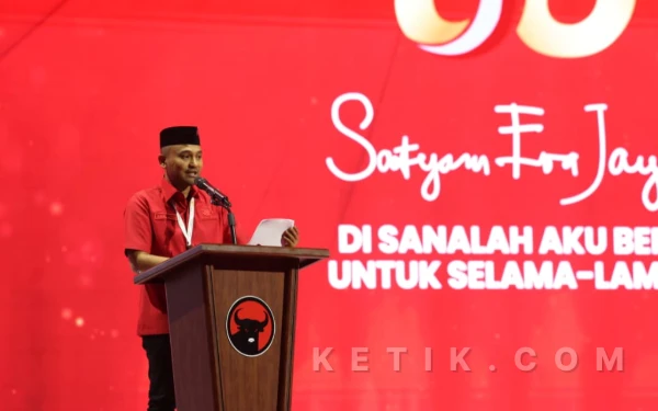 PDI Perjuangan Tutup Rakernas, Jamaluddin Idham Ungkap 8 Tantangan Indonesia