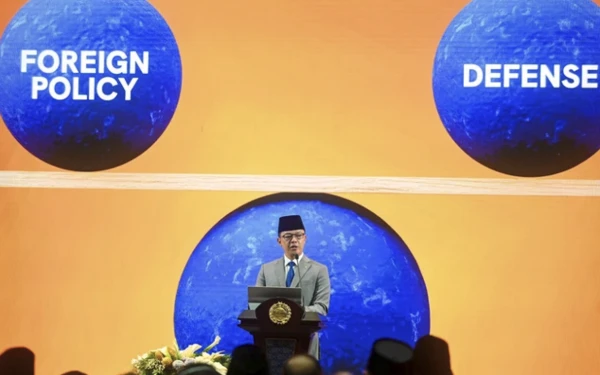 Dihadiri Retno Marsudi hingga Alwi Shihab, Menlu Sugiono Mengaku Grogi pada Pidato Tahunan 2026