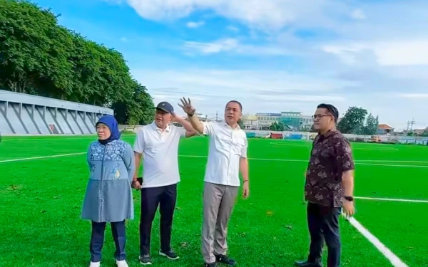 Wajah Baru Lapangan Karanggayam, Eri Cahyadi Ingin Jadikan Pusat Pembinaan Sepak Bola