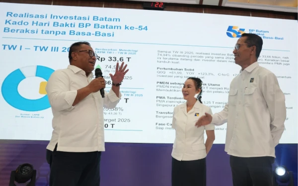 Batam Melesat! Realisasi Investasi 2025 Tembus Rp69,3 Triliun, Lampaui Target