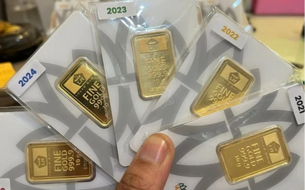 Harga Emas Antam Cetak Rekor Tertinggi, Tembus Rp2.917.000 per Gram