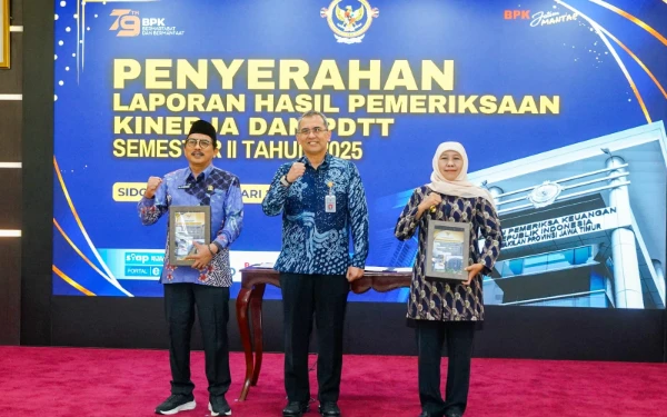 Gubernur Khofifah Komitmen Tindak Lanjuti Rekomendasi BPK, Perkuat Tata Kelola Pemerintahan dan Kinerja Pelayanan Publik