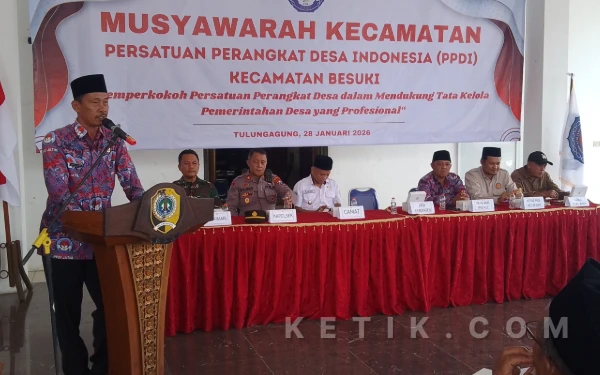 Ketua PPDI Geram di Muscam Besuki Tulungagung, Muncul Dua Agenda Sosialisasi terkait Kasun dan Bengkok