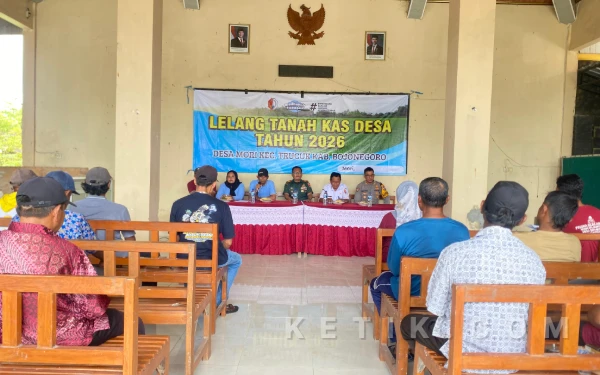 Lelang Tanah Kas Desa Mori Bojonegoro Banjir Peminat