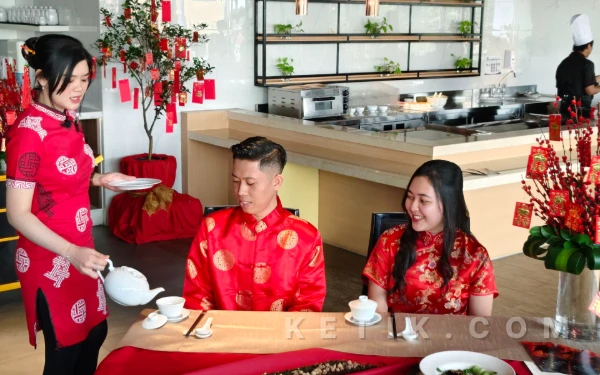 Mencicipi Segar plus Gurihnya Black Wonton Sup, Hidangan Khas China Menggoda Selera