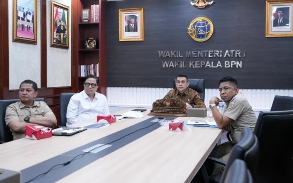 Thumbnail Berita - ATR/BPN Dukung Percepatan Rehabilitasi dan Rekonstruksi Pascabencana Sumatera