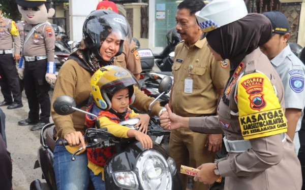 Thumbnail Berita - Operasi Keselamatan Candi 2026, Polres Tegal Gelar Pembinaan Humanis
