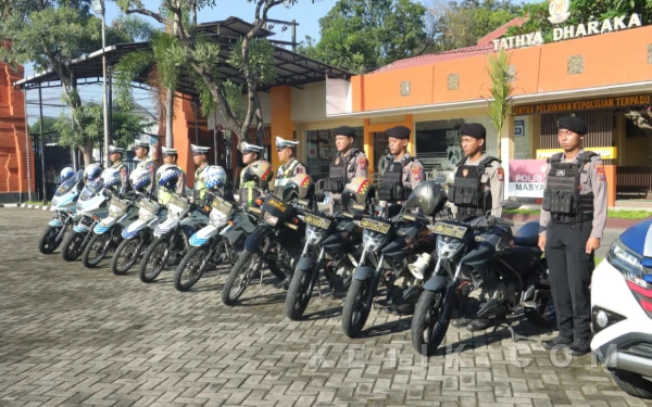 Polres Mojokerto Gelar Operasi Keselamatan Semeru 2026, Sasar 9 Pelanggaran Prioritas