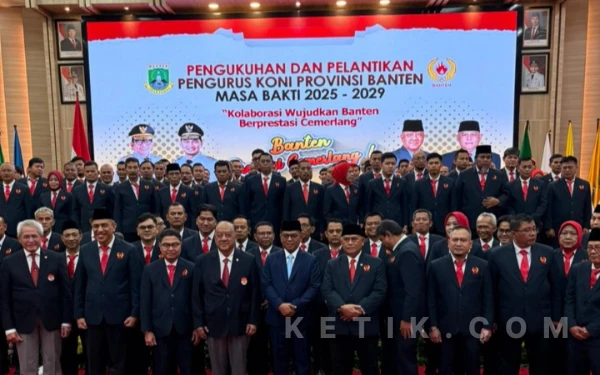 Pengurus KONI Banten 2025-2029 Resmi Dilantik, Ini Pesan Penting Ketua KONI Pusat
