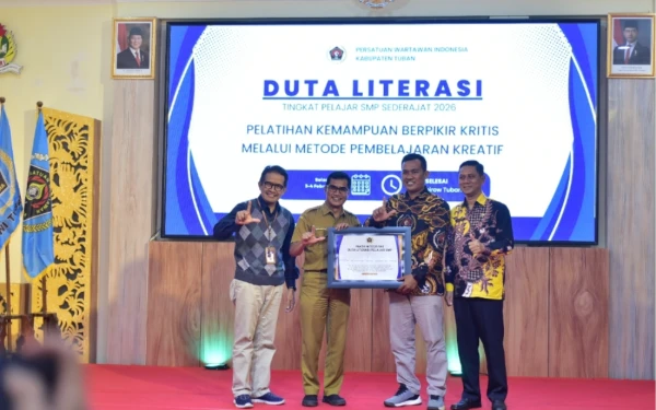 Rangkaian HPN 2026, PWI Tuban Gelar Duta Literasi Tingkat Pelajar
