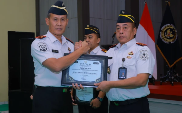 Rutan Situbondo, Juara I Atas Laporan 13 Program Menteri Imipas
