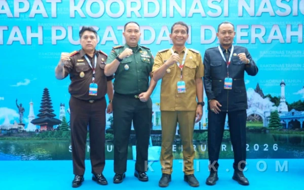 Bupati Bojonegoro Hadiri Rakornas 2026, Tegaskan Dukungan Program Prioritas Presiden