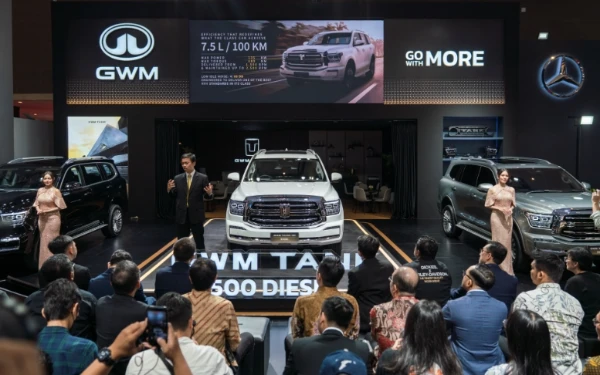 GWM Luncurkan Tank 500 Diesel di IIMS 2026, SUV Premium Bermesin Diesel Resmi Masuk Indonesia