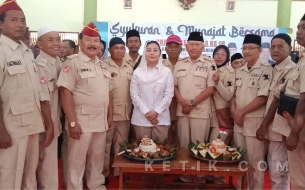 Hadiri HUT Gerindra, Bupati Brebes Paramitha Widyakusuma Dapat Dukungan Dua Periode