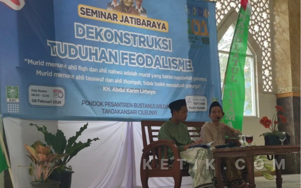 Bantah Tuduhan Feodalisme, RMI NU Kabupaten Bandung Gelar Kajian Adab Santri kepada Kiai