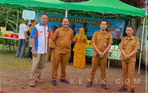 Thumbnail Berita - Ketapang Lebak Lakukan Monev Gerakan Pangan Murah Mobile di Curugbitung