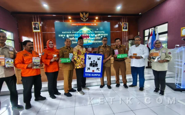 Buka SPAB di SMAN 1 Dawarblandong Mojokerto, Anggota DPRD Jatim Tekankan Pentingnya Siaga Sejak Dini