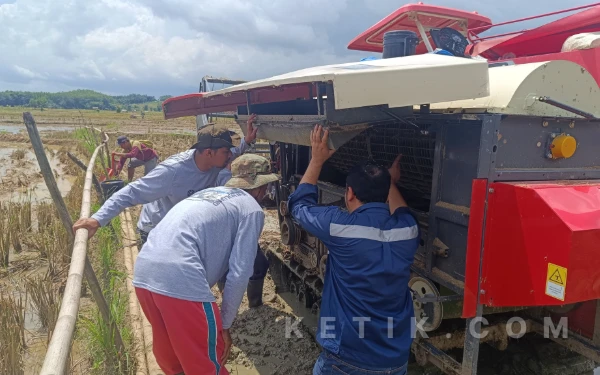 Thumbnail Berita - Dinas Pertanian Lebak Tingkatkan Kapasitas SDM melalui Pelatihan Combine Harvester ASHNA RCH 100