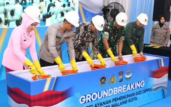 Dukung Program MBG, Polresta Malang Kota Bangun SPPG di Lowokwaru dan Kedungkandang