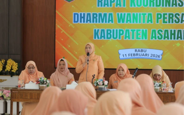 Rakor dan Konsolidasi Program Kerja Dharma Wanita Persatuan Kabupaten Asahan 2026