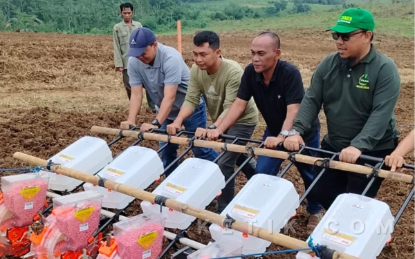 Target 20 Hektare, Kadin Pusat Dorong Desa Banjarsari Jadi Sentra Kedelai di Lebak