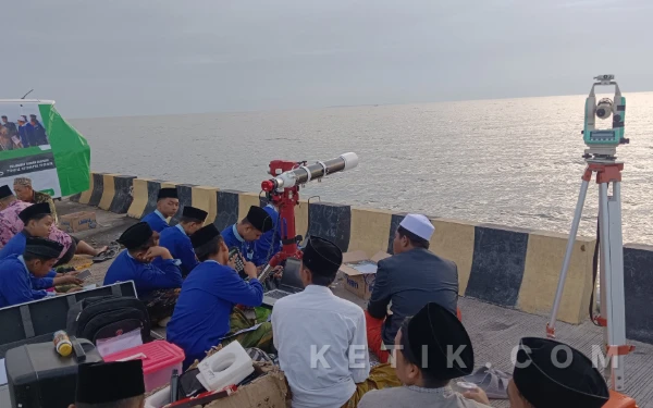 Hasil Rukyat LFNU PCNU Sampang, Hilal Tak Terlihat