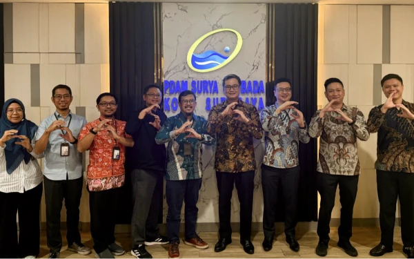 Thumbnail Berita - Infrastructure Asia dan Enterprise Singapura ke Surabaya, Jajaki Peluang Kerja Sama dengan Perumda Air Minum Surya Sembada