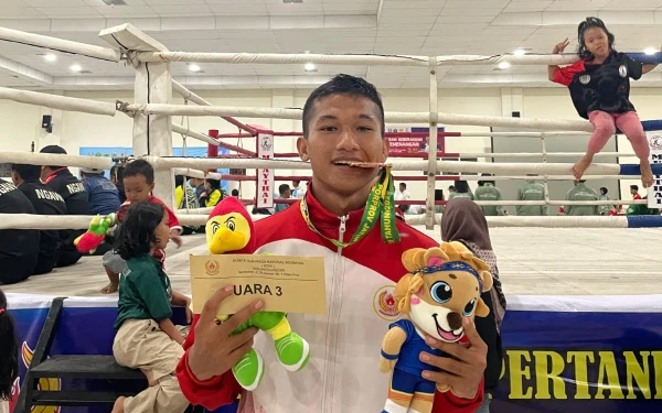 Dari Korban Perundungan ke Atlet Muay Thai, Priyo Efrat Manurung Kejar Mimpi hingga Tingkat Provinsi