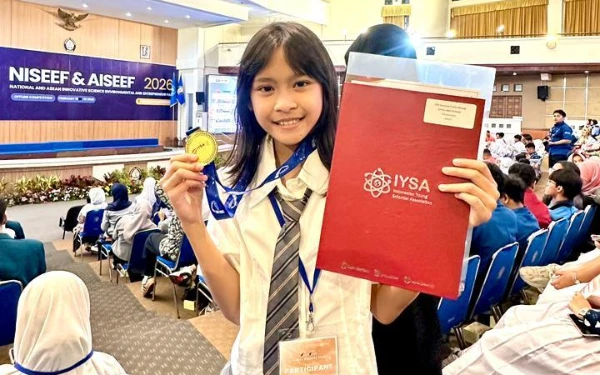 Siswi SDN Sawojajar 5 Kota Malang Sabet Medali Emas di Ajang Internasional AISEEF 2026