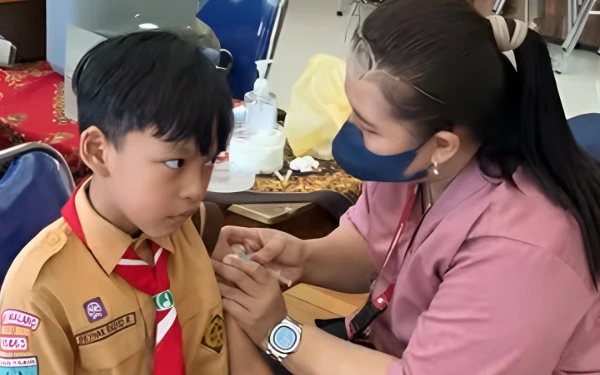 Thumbnail Berita - Capai 95 Persen, Target Imunisasi Campak Kota Malang Berhasil Terpenuhi