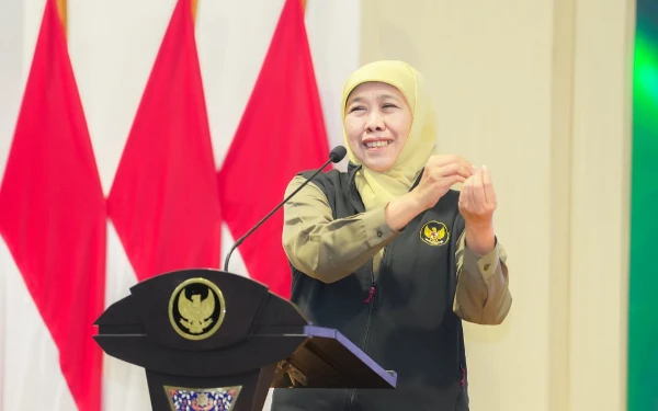 Pengusaha Jatim Merapat! Gubernur Khofifah: THR Pekerja H-7 Lebaran Sudah Harus Terbayar
