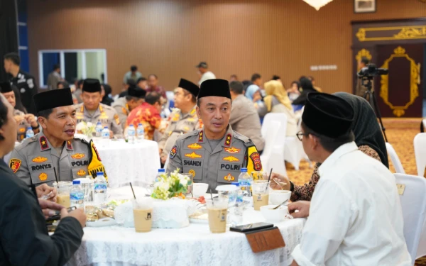 Buka Puasa Bersama Jurnalis, Kapolda Sumsel Dorong Kolaborasi Jaga Stabilitas Daerah