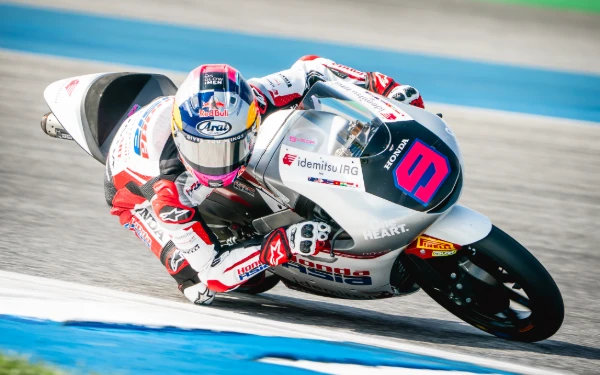 Veda Ega Finis Posisi 5 Moto3 GP Thailand