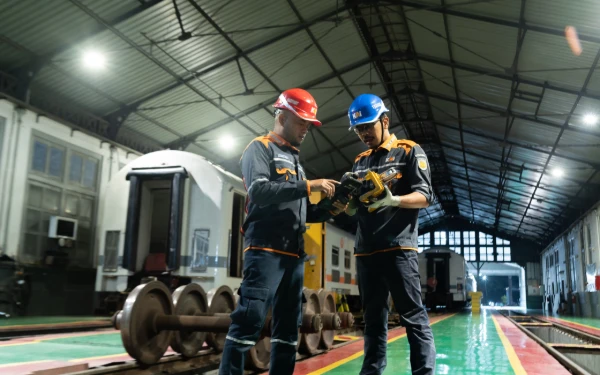 Jelang Angkutan Lebaran 2026, KAI Daop 7 Madiun Intensifkan Perawatan Lokomotif dan Kereta