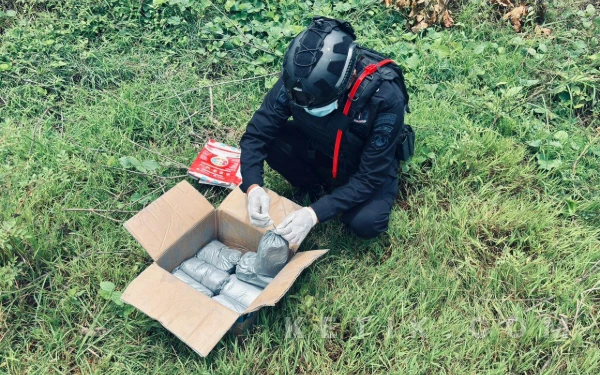 Polres Bondowoso Musnahkan  25 Kg Bahan Petasan Ilegal