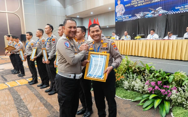 Berikan Pelayanan Terbaik, Satlantas Polres Kediri Kota Raih Juara 3 Operasi Lilin Semeru Polda Jatim