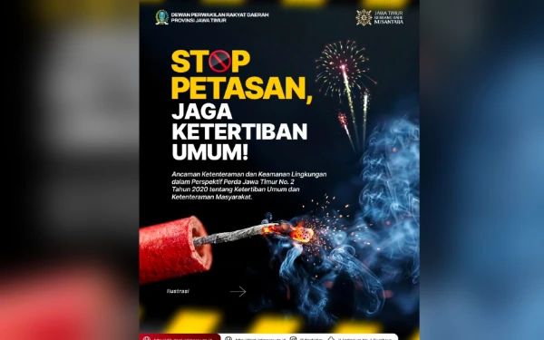 DPRD Jatim Soroti Ledakan Petasan, Minta Pengawasan dan Edukasi Diperkuat