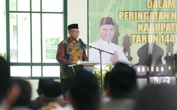 Bupati Harda Kiswaya di Peringatan Nuzulul Quran: Al-Quran Adalah Benteng Hadapi Ketidakpastian Dunia