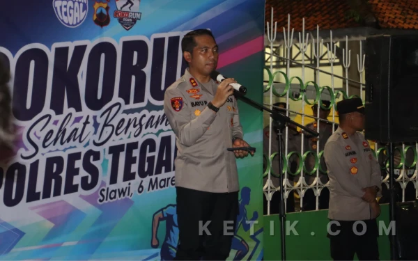 Thumbnail Berita - Polres Tegal Gelar "Cokorun" Lari 100 Meter, 48 Pelajar Ikuti Kompetisi Berbasis Berat Badan